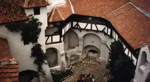 Haunted Castles Bran Courtyard