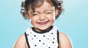 Kid Try Lemons Photograph