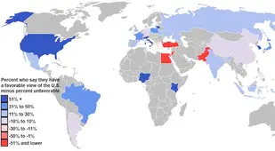 25 Maps Attitude to US