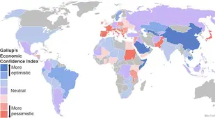 25 Maps Attitude to Economy