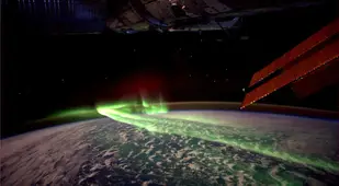 Andre Kuipers Picture Of The Southern Lights