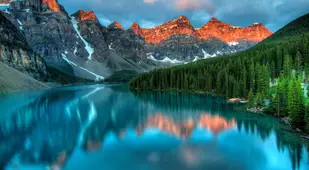 Unbelievable Places Moraine Lake Sunrise