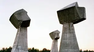 Abandoned Soviet Monuments Pillars