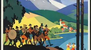 Vintage Travel Posters Austria