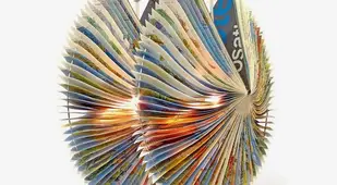 Book Art Book Lamp