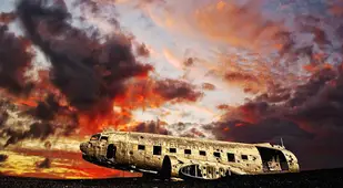 Abandoned Plane In Iceland