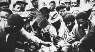 Apartheid Burning Passes