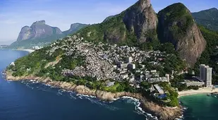 Favelas Vidigal Mountain Beach
