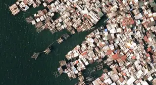 Fishing Slums In Manila