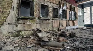 Abandoned Box Office In Chernobyl