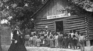 Jim Crow Freedman's School Cabin