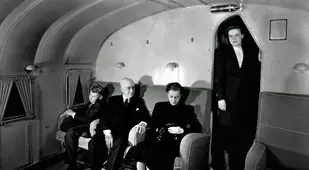 Golden Age Air Travel Couches