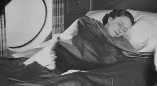 Golden Age Air Travel Sleep