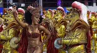 2015 Rio de Janeiro Carnival in Brazil