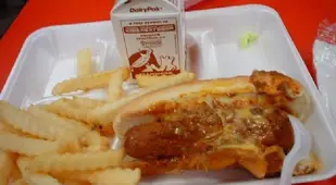 Hot Dog Lunch In America