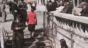 Metro Station Nazi Propaganda from Paris
