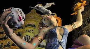 Las Fallas Woman