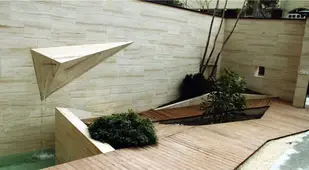 Complex Garden Waterfalls