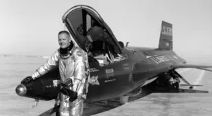 Vintage NASA Fighter