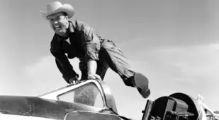 Vintage NASA Cowboy Pilot
