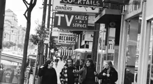 haight ashbury 1967 friends walking