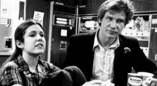 Carrie Fisher And Harrison Ford