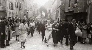 French Woman With German Baby Public Humiliation 1944