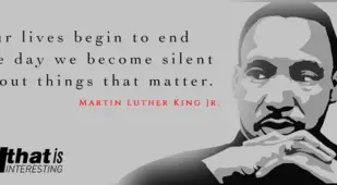 Martin Luther King On Staying Silent