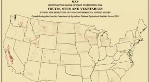 Map America Crop Cultivation