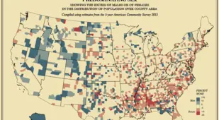 U.S. Census Maps Gender