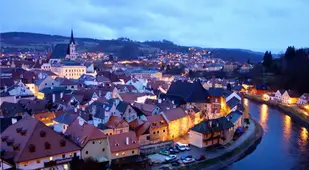 Beautiful Towns Cesky Night