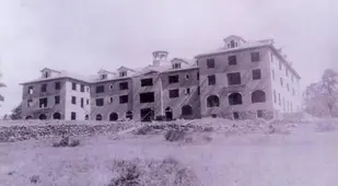 Stanley Hotel Under Construction