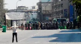Protests In Homs November 2011