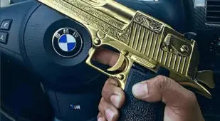 Narco Instagram Photos BMW Gun