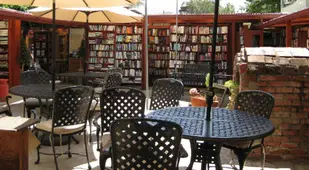 Coolest Bookstores Barts Books Umbrellas