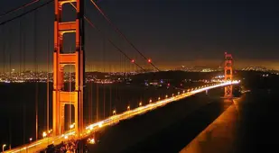 Golden Gate Bridge Photos Night