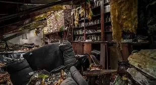 Abandoned Literature Home