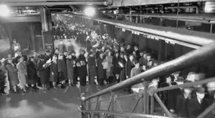 Lines At Old Penn Station