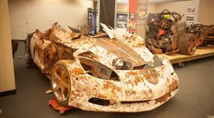 Another Destroyed Corvette