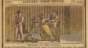 anti slavery almanac January 1838