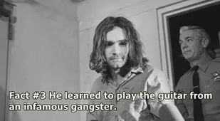 Charles Manson With Police