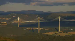 Valley Wide Shot Viaduct