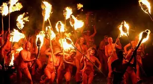 Torches Beltane Fire Festival