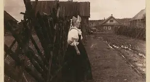 Antique Peasant Dress