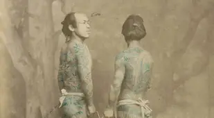 Vintage Tattoos Japanese Men
