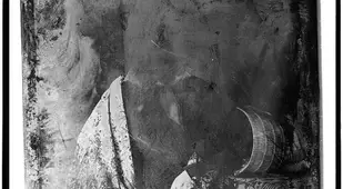 Unidentified Woman In Theatrical Costume