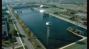 General Motors Technical Center Aerial