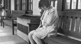 Bench In A Mental Asylum