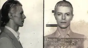 David Bowie Mugshot