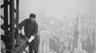 Empire State Building Girder